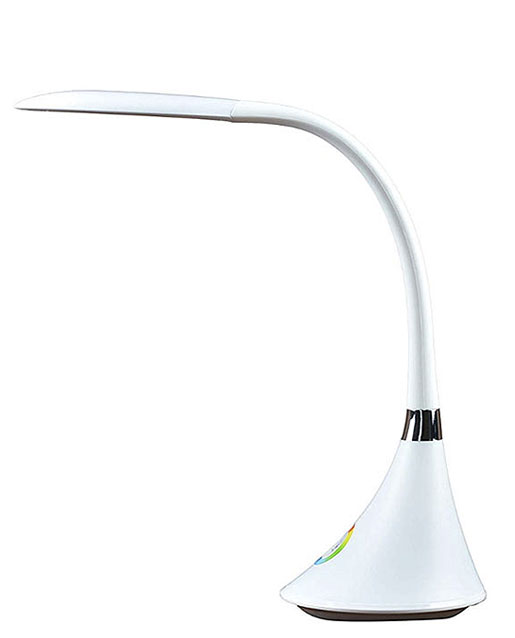 LED Color Wheel Daylight Desk Lamp, White 202087-01