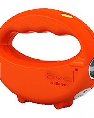 OV-3 Oval Battery-Operated LED Handheld Walk Light, Orange 502056