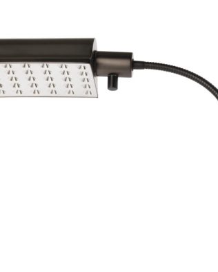 Natural Daylight Battery Operated Cordless Daylight Floor Lamp, Gun Metal, 402051-57