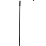 FOCUS Adjustable Beam LED Daylight Floor Lamp, Gun Metal 402071-58