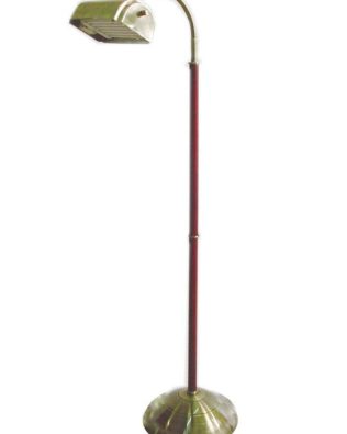 55W Natural Day Light Floor Lamp, Antique Brass, 402042-07